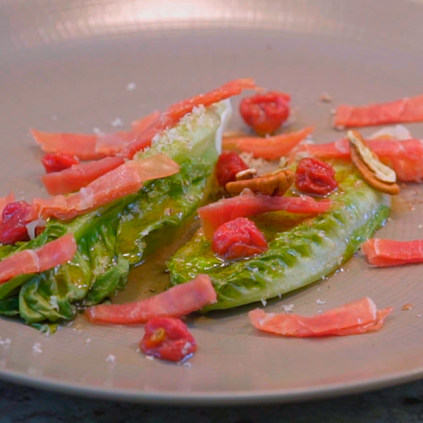 Ensalada con Jamón Serrano Tangamanga
