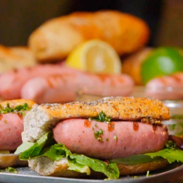 Choripán de Chorizo Argentino Tangamanga al grill