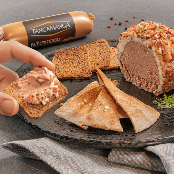 Tostada con Paté de Ternera Tangamanga