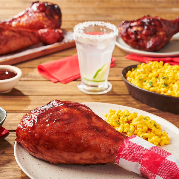 Piernas de Pavo BBQ